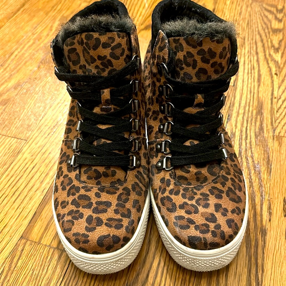 Cheetah Print High Tops - 7.5W